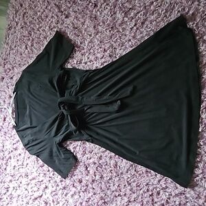 lululemon Cotton Wrap-Front T-Shirt Dress